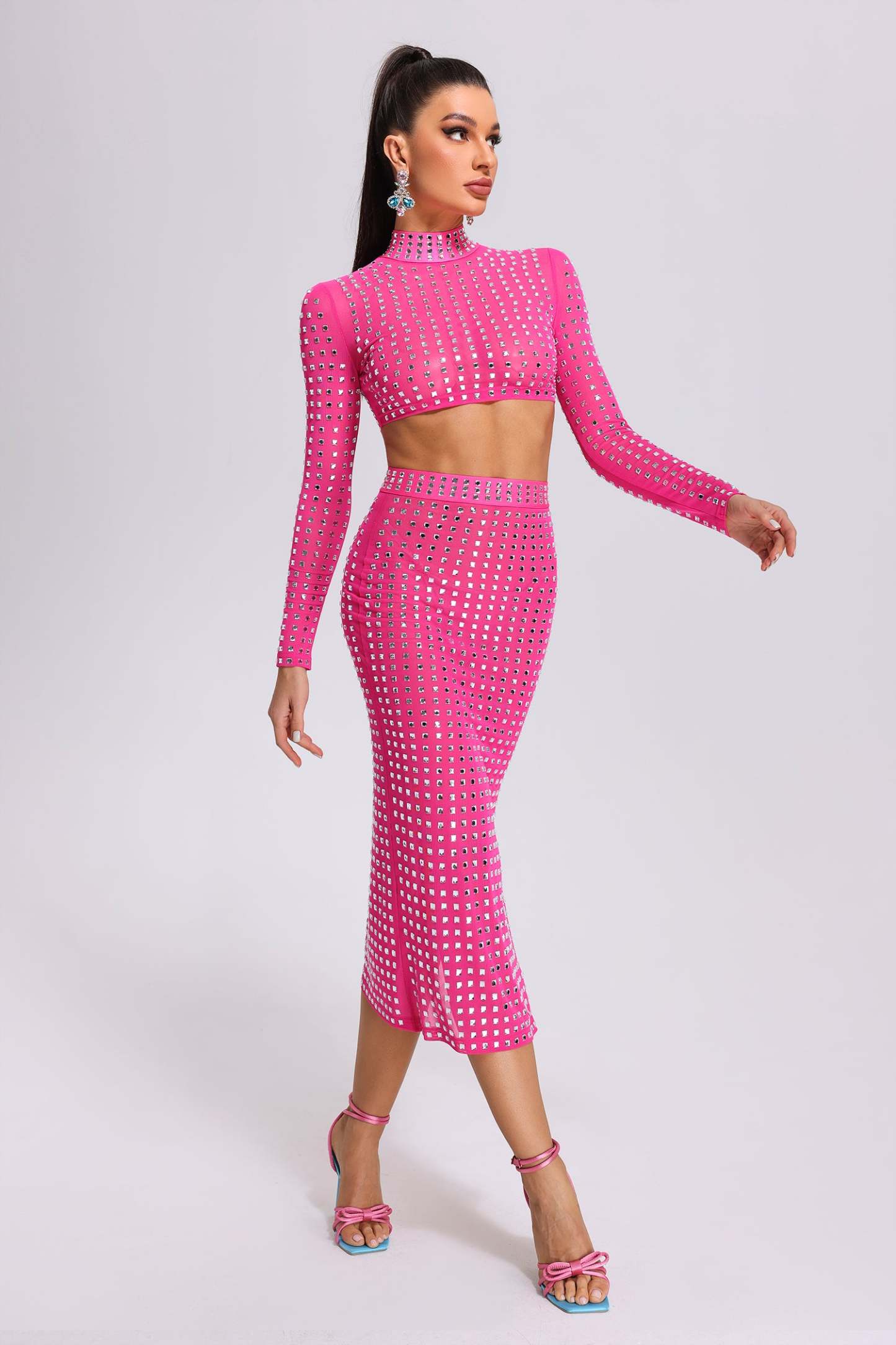 Elizabeth Taş Detaylı File Takım