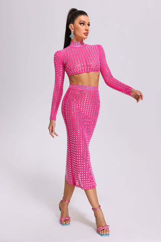 Elizabeth Taş Detaylı File Takım