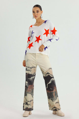 Naya Başlangıç Kazak - Beyaz