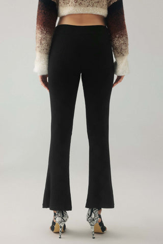 Lilith Örme Pantolon - Siyah