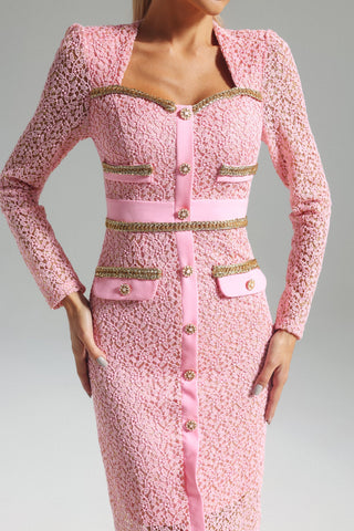 Sasha Dantel Mini Elbise