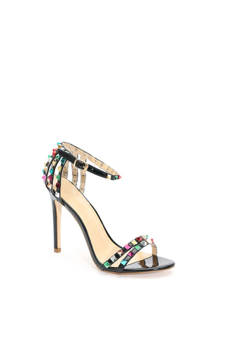 Fresco Perçin Tokalı Stiletto Sandalet