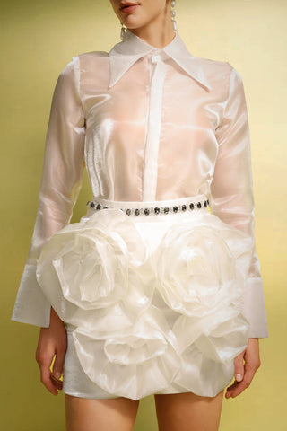 Tafari Çiçek Desenli Mini İkili Takım