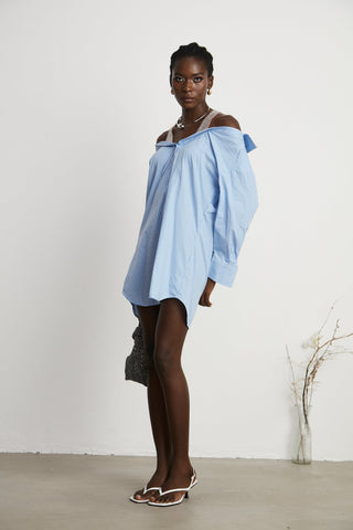 Agathe gömlek mini elbise