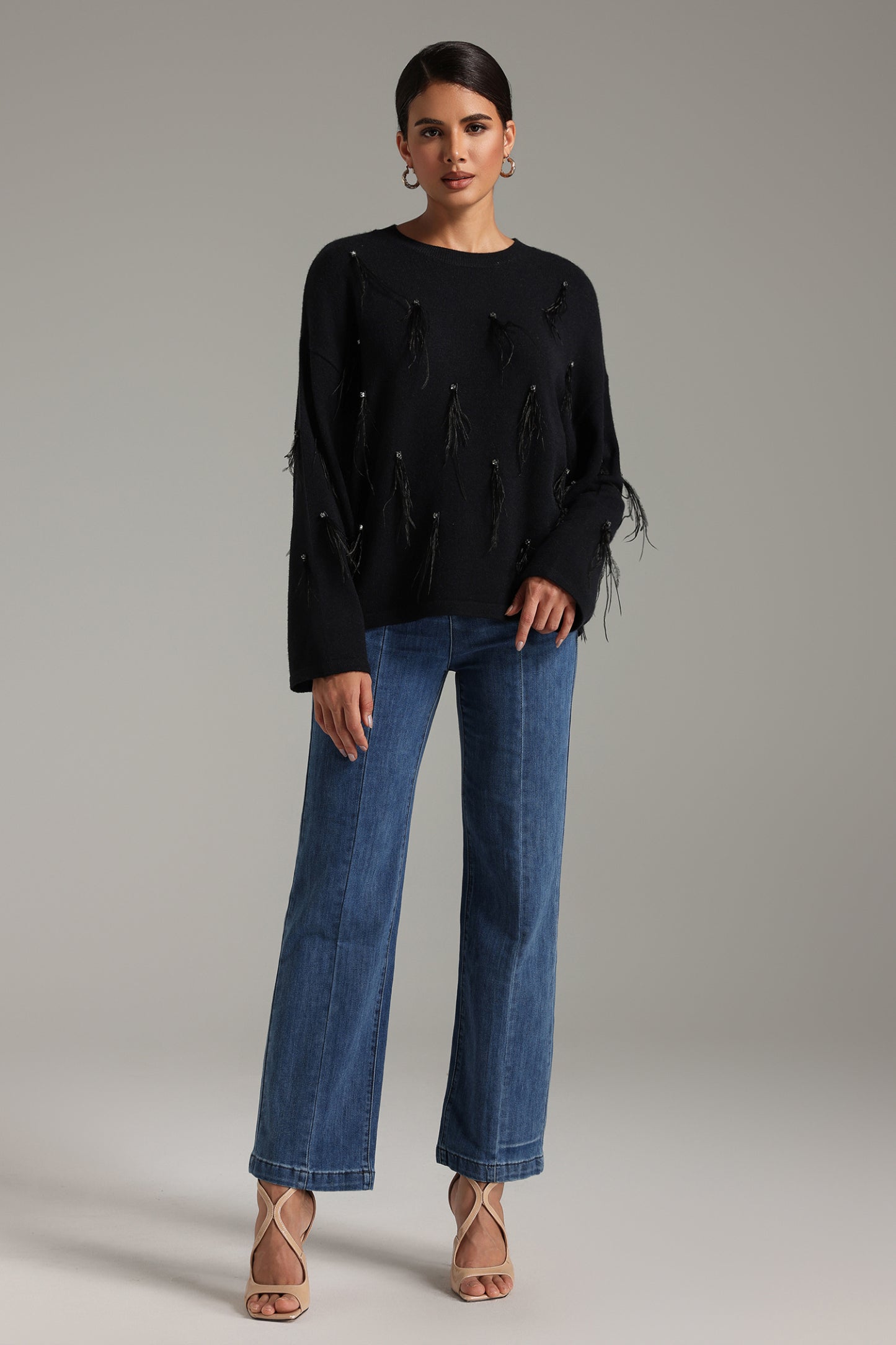 Stacy Simli Tüylü Kazak