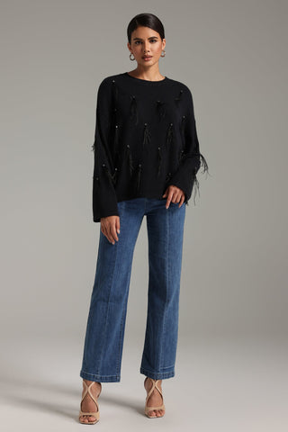 Stacy Simli Tüylü Kazak