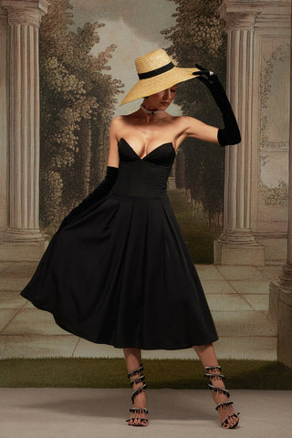 Askılı Uzun Elbise