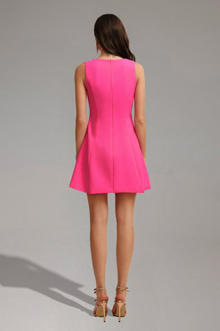 Radmila Çiçek Desenli Mini Elbise