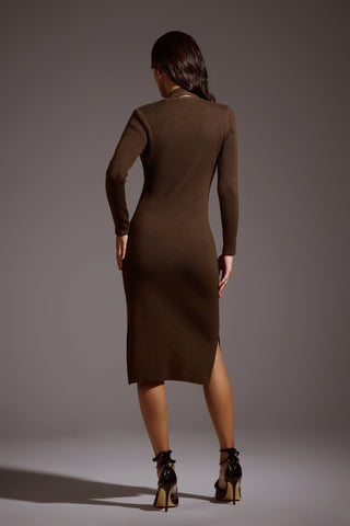 Uama Örgü Maksi Elbise