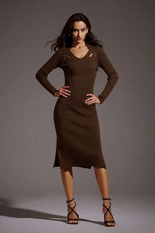 Uama Örgü Maksi Elbise