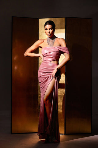 Clara Fonet Özel Tasarım Maksi Elbise