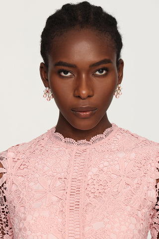 Villy İnci ve Taş Detaylı Küpeler