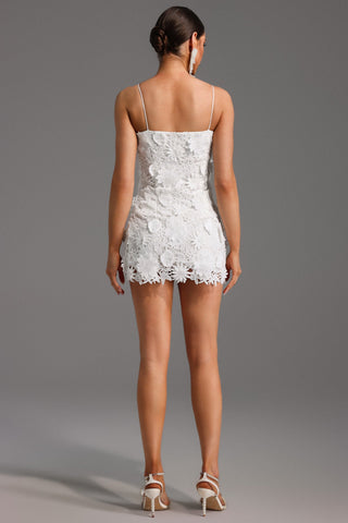 Çiçek Desenli Kolsuz Mini Elbise