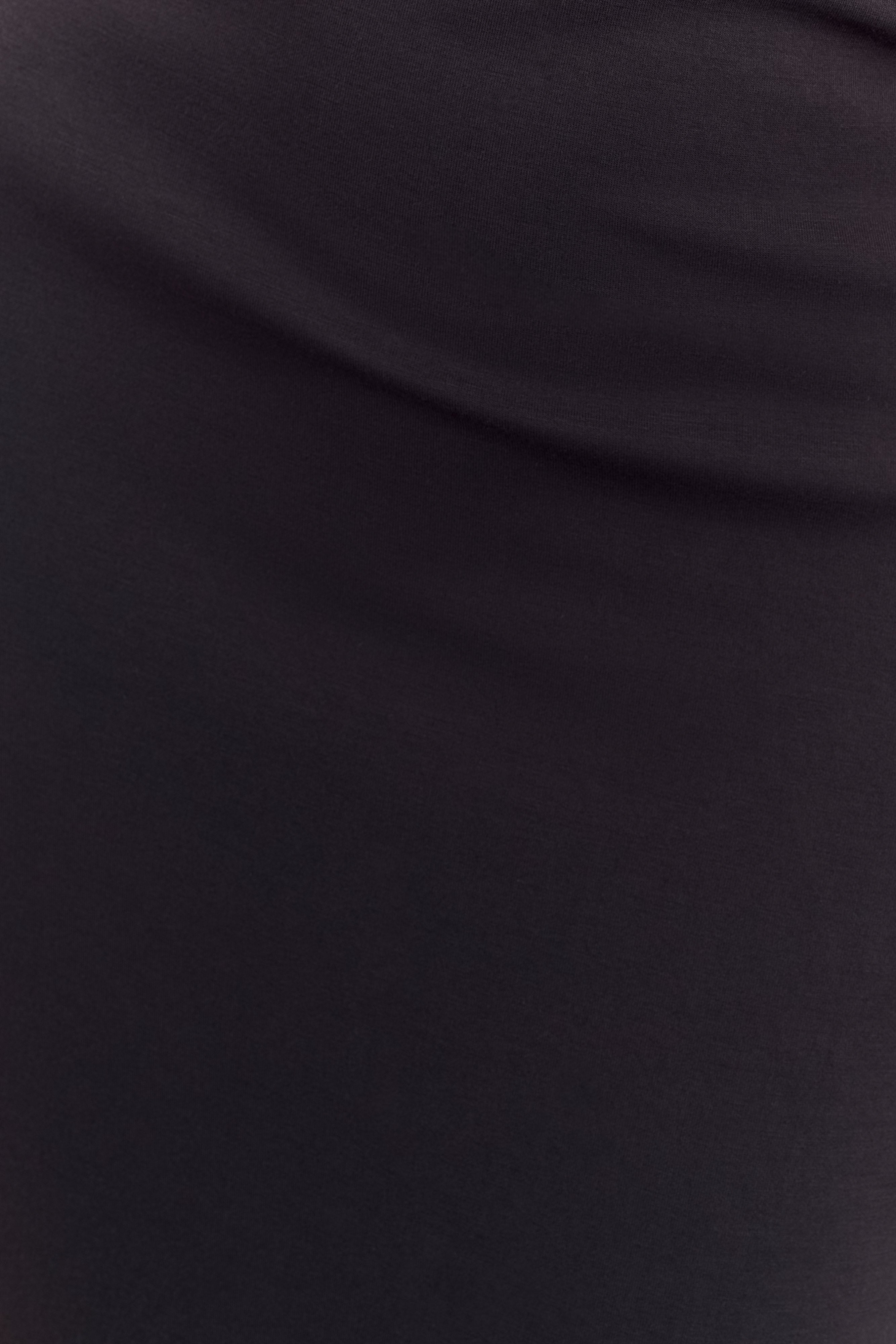 Lorelei Krep Twist Midi Elbise - Koyu Kömür