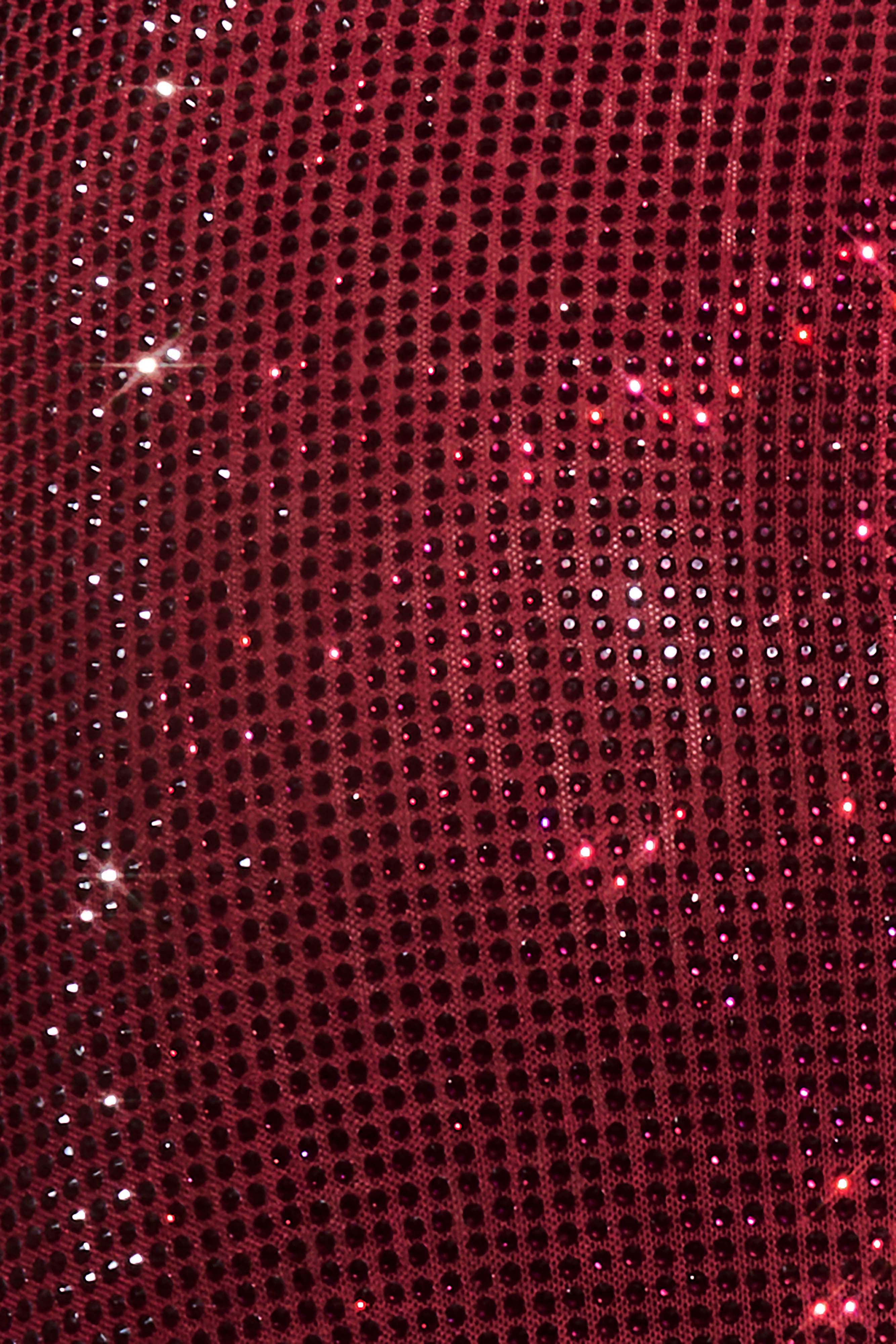 Genie Diamante Boyundan Bağlamalı Midi Elbise - Maun