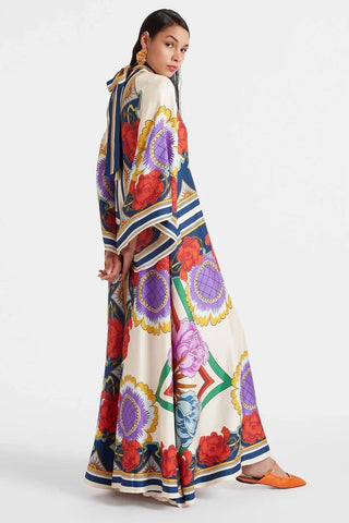 Taormina Placée Rust Magnifico Elbise