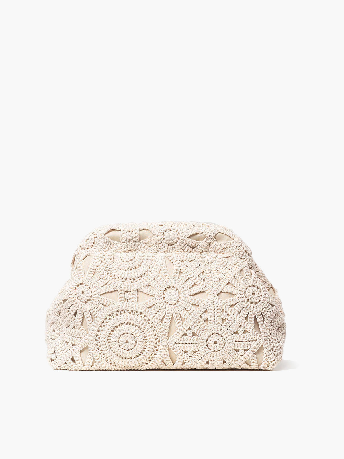 Şık Kırma İpli Dantel Clutch Çanta