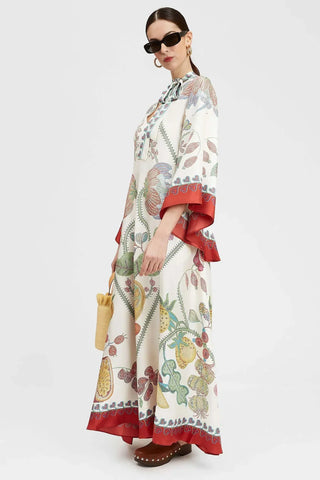 Magnifico Baskılı Uzun Elbise