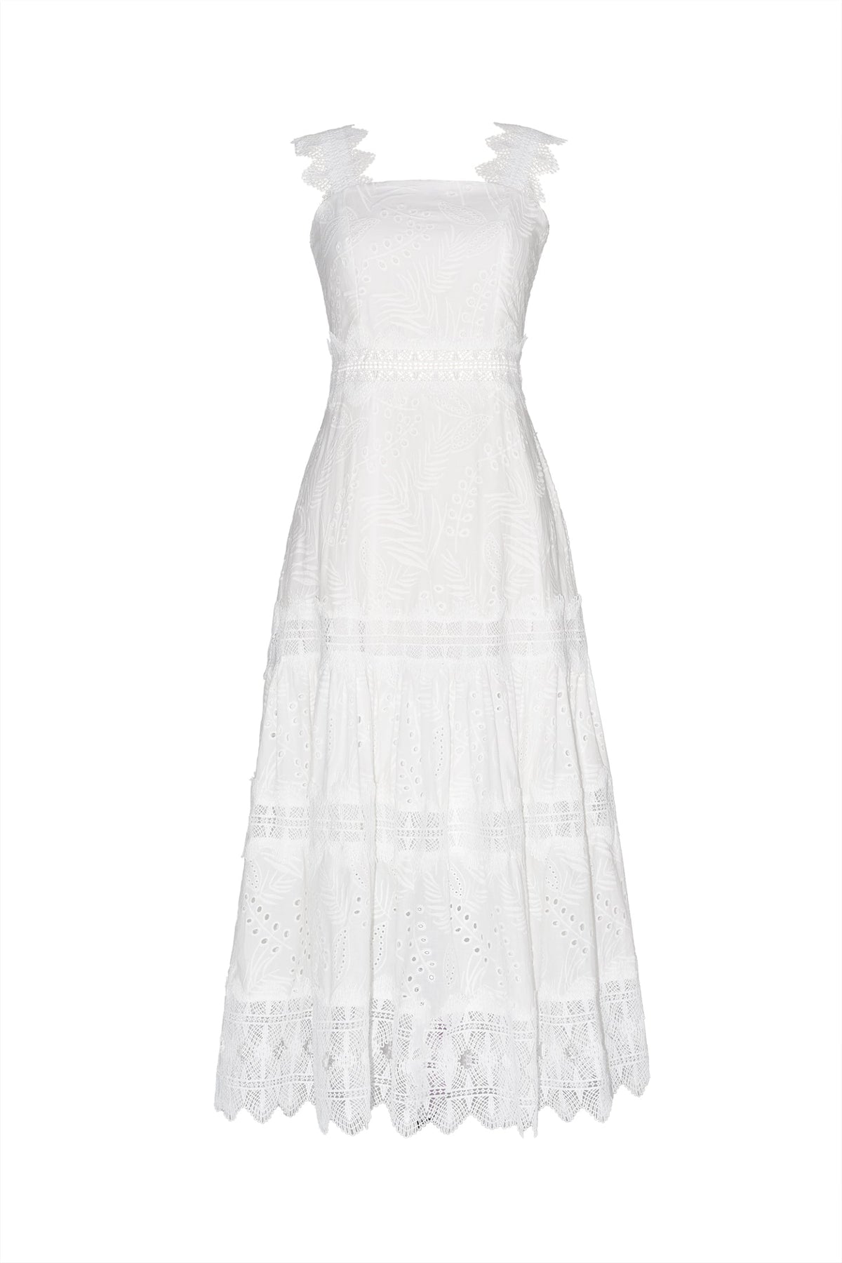 Heleza Dantel Halter Yaka Midi Elbise