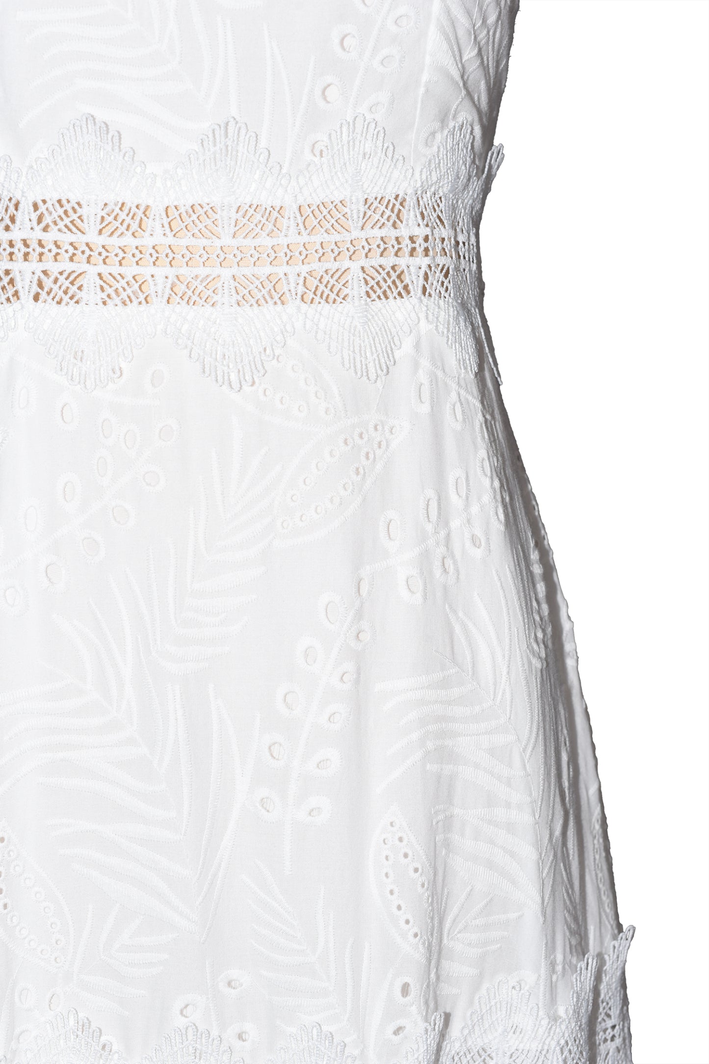 Heleza Dantel Halter Yaka Midi Elbise