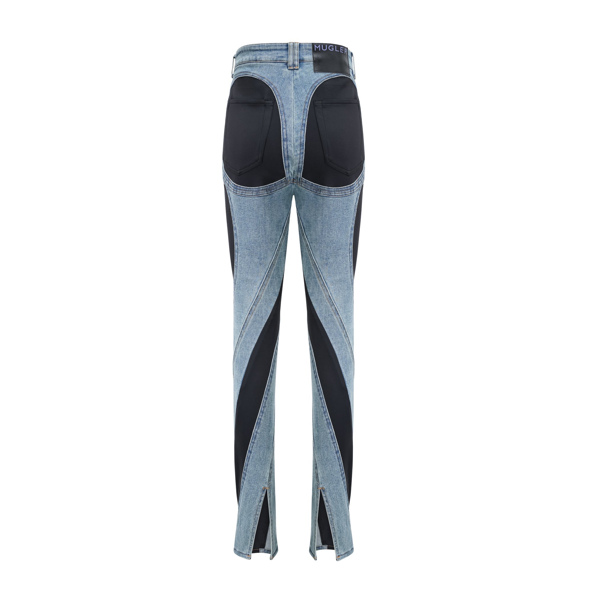 Noémie spiral dar kot pantolon