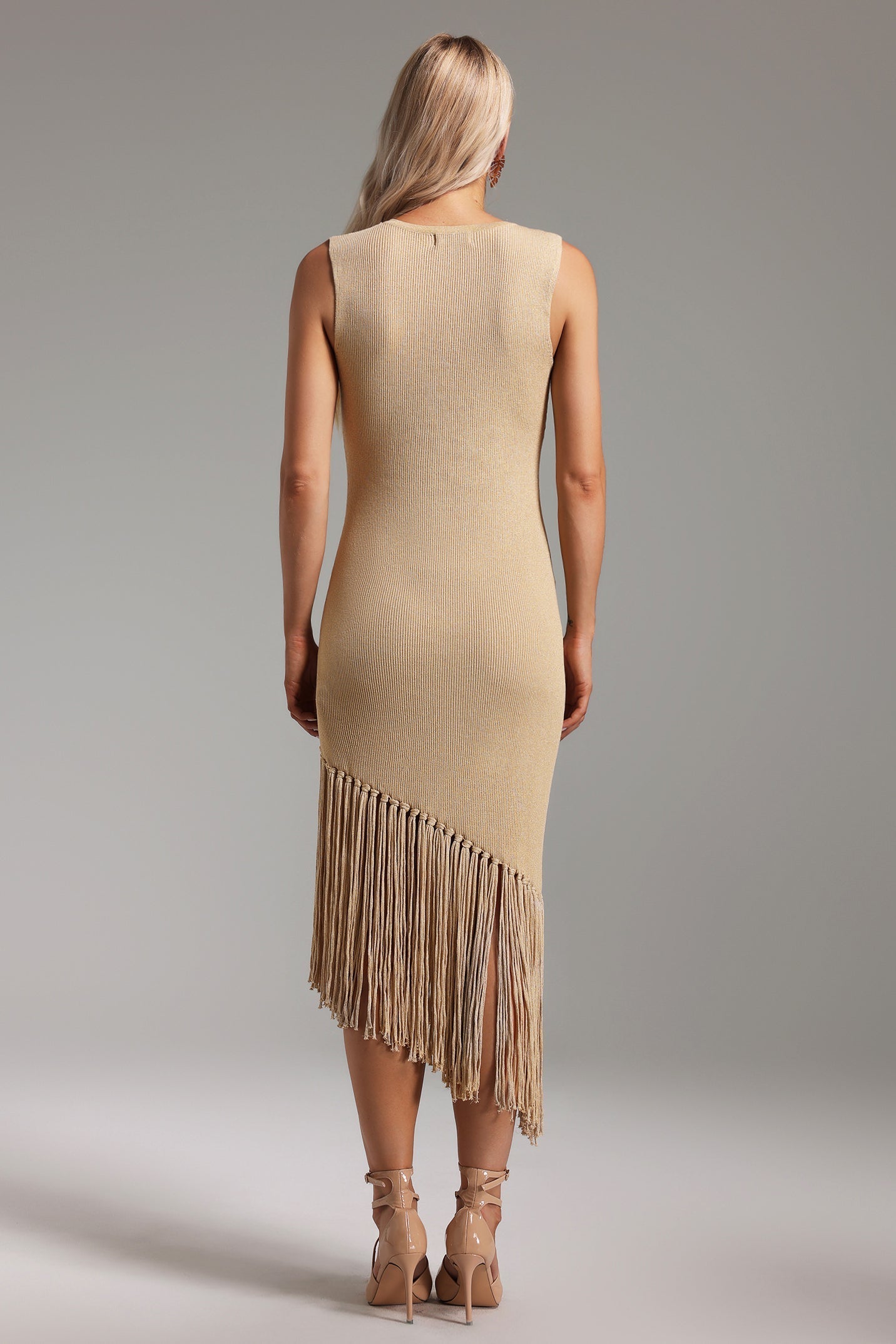 Fenby Püskül Detaylı Maksi Elbise