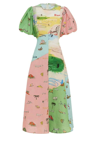 Holiday Sketch Elbise