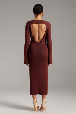 Harper Oymalı Maksi Elbise