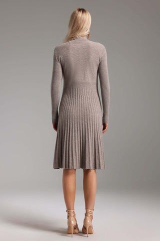 Nanon Uzun Kollu Midi Elbise