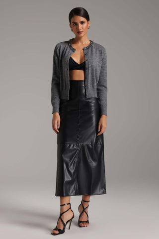 Rode Taş İşlemeli Kazak