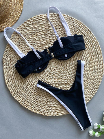 Black&White Bikini Takımı