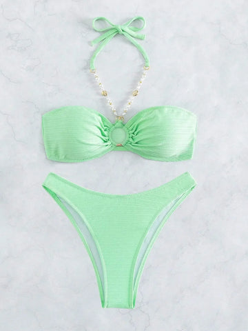 White Mirage Bikini Takımı