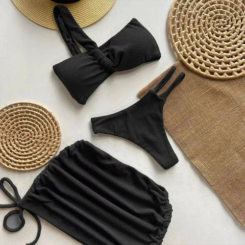 The Angel Brazilian Örgü Bikini Takımı