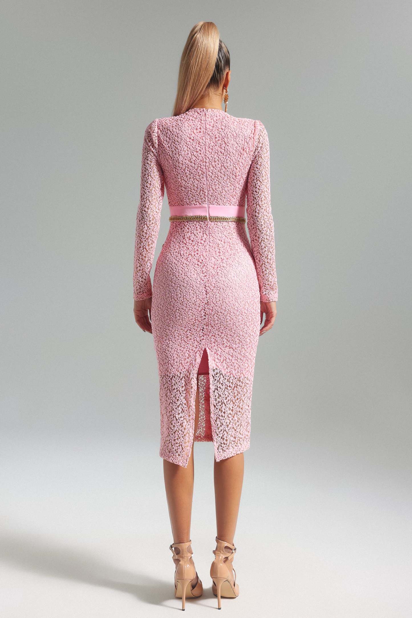 Sasha Dantel Mini Elbise