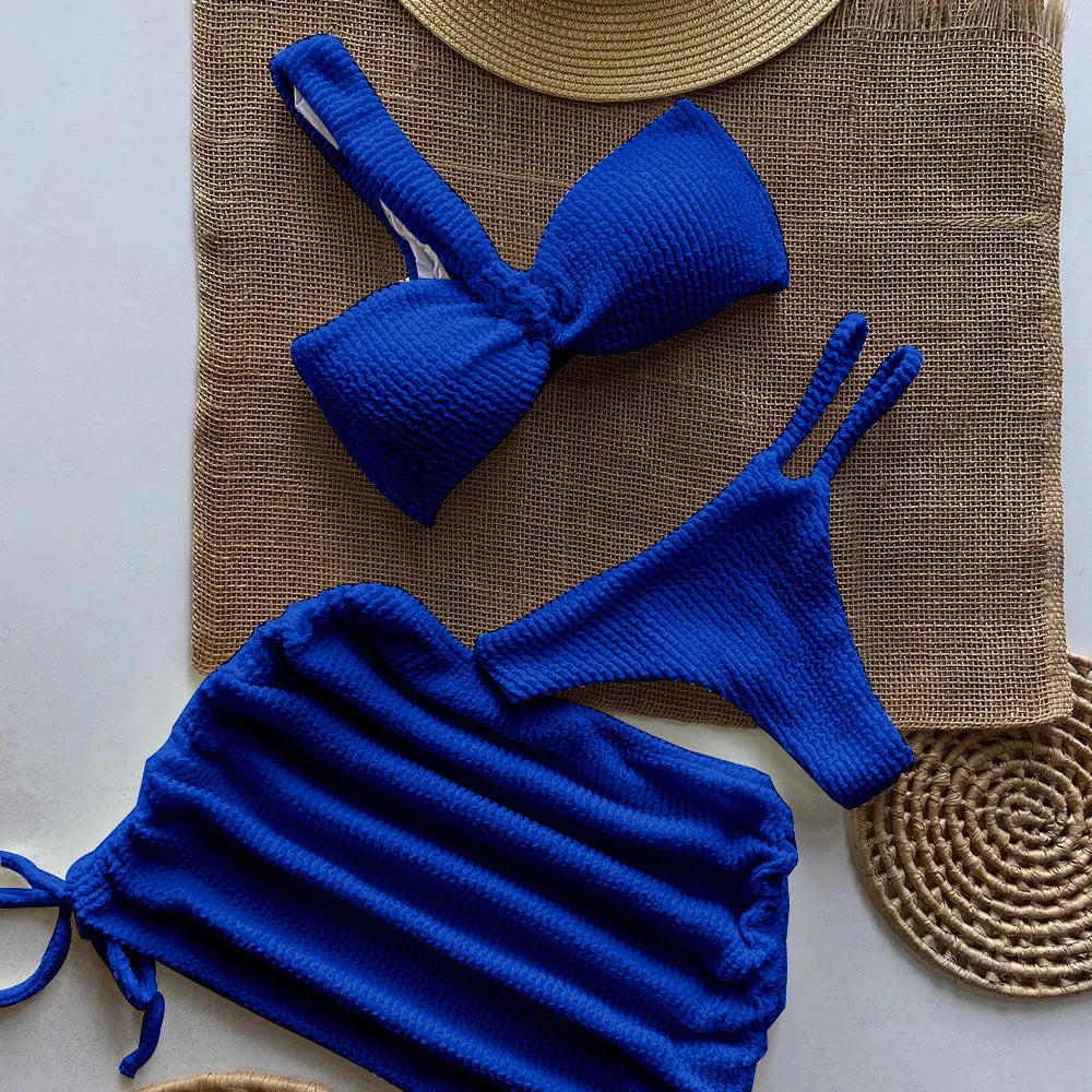 The Angel Brazilian Örgü Bikini Takımı