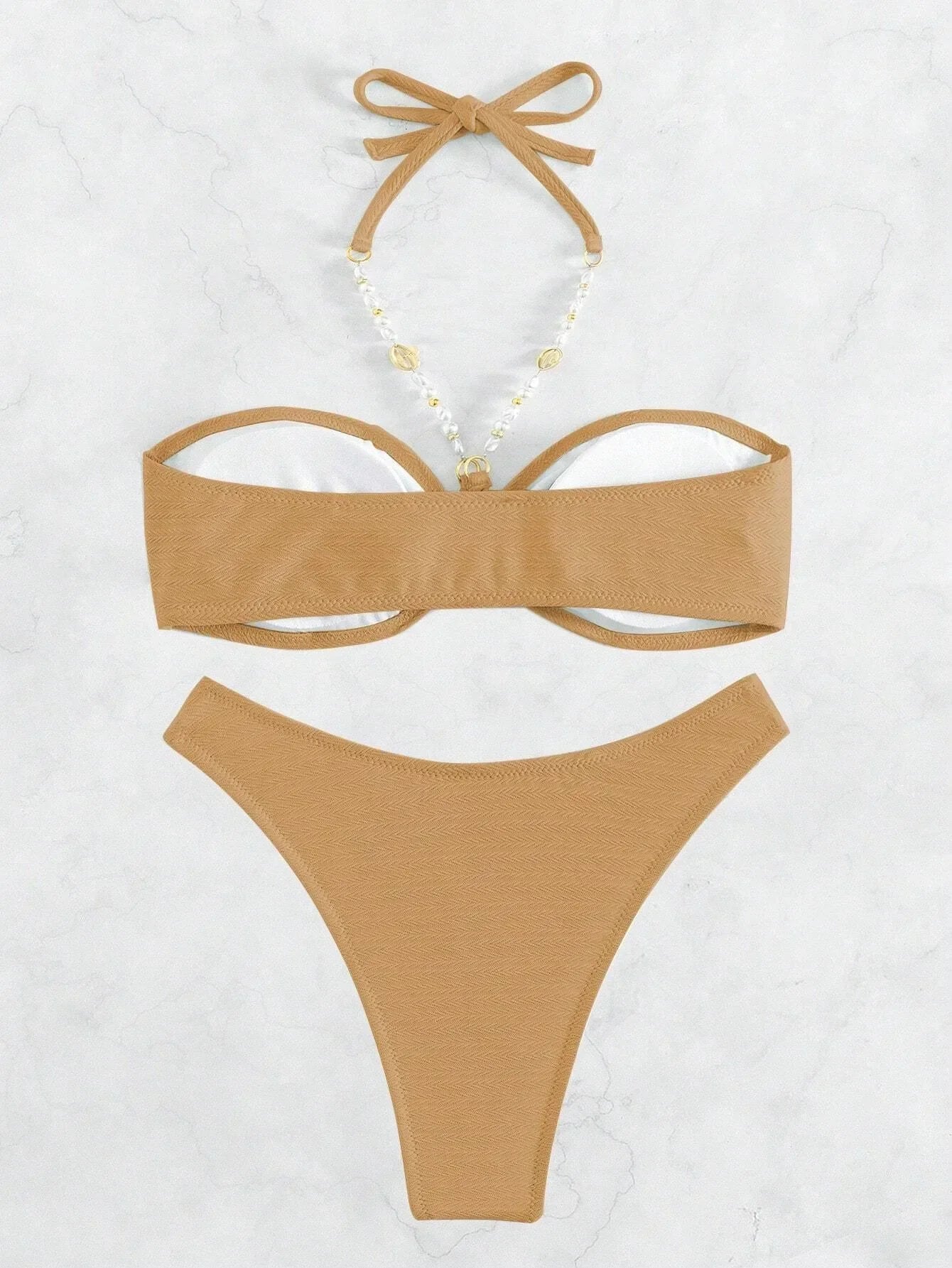 White Mirage Bikini Takımı