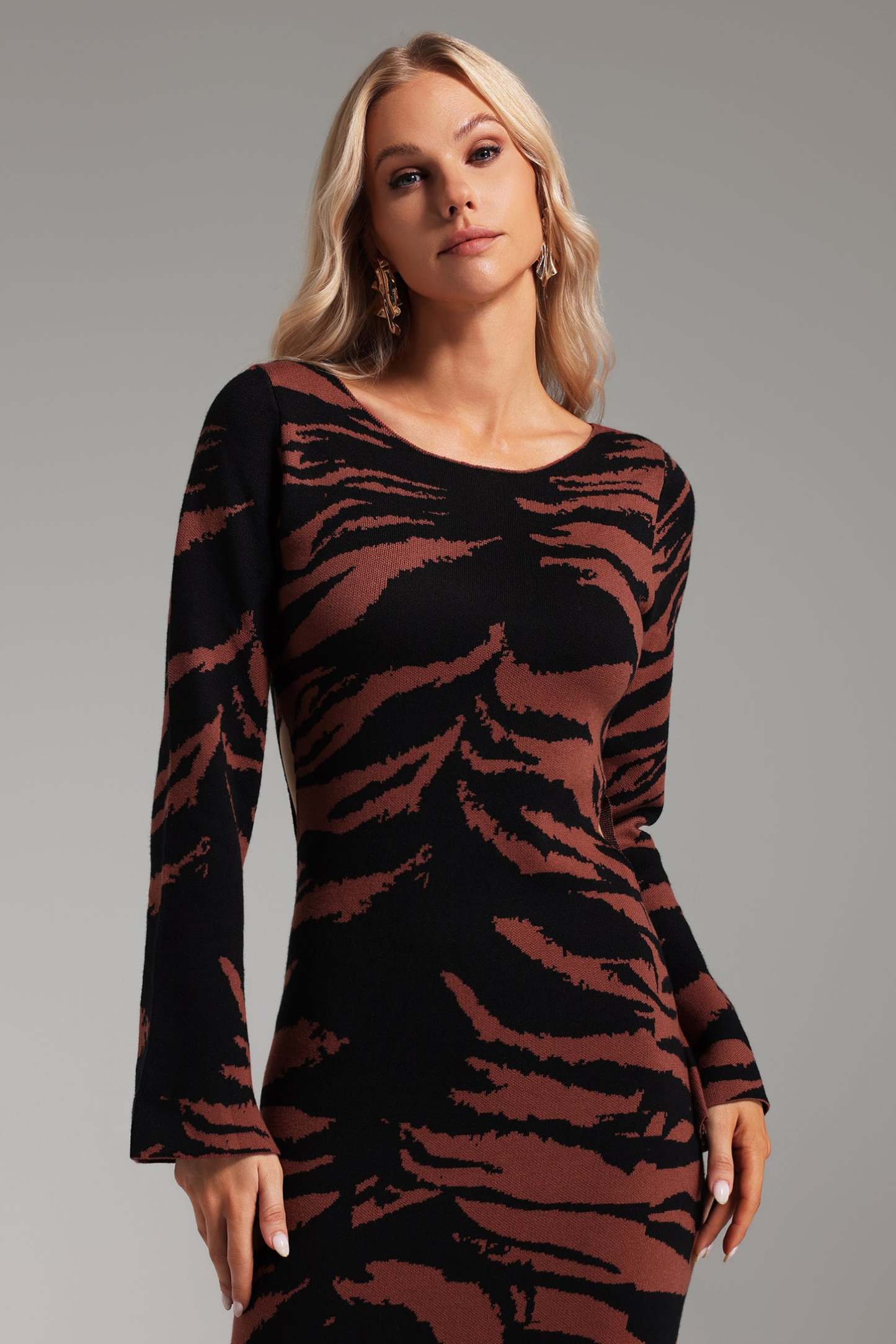 Vivien Örgü Elbise