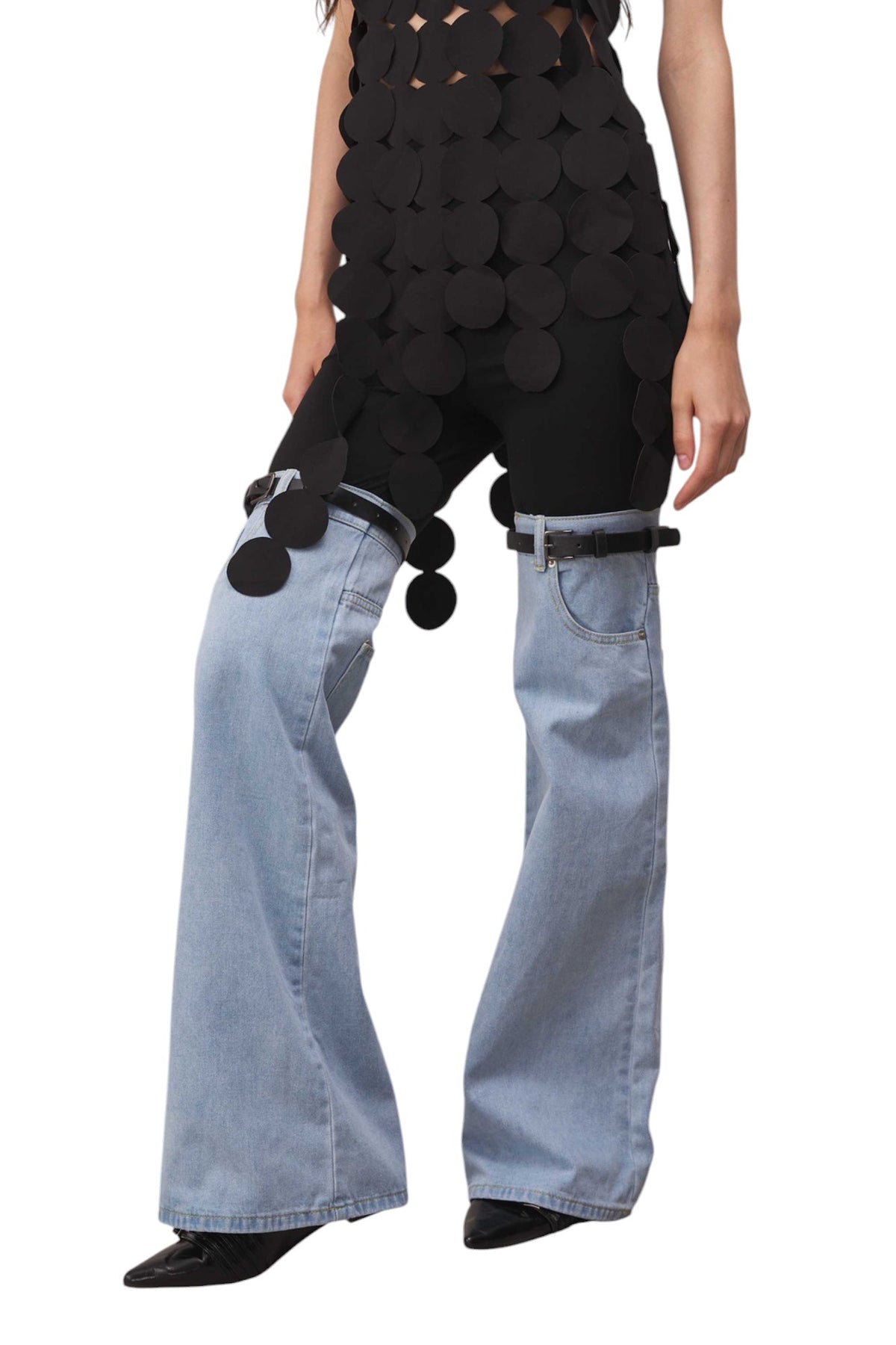 Kemerli Deconstruct Pantolon