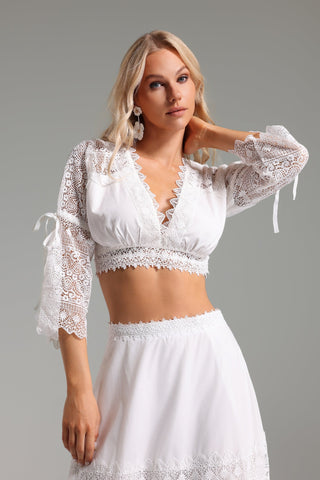 Xiacly V Yaka Maksi Elbise