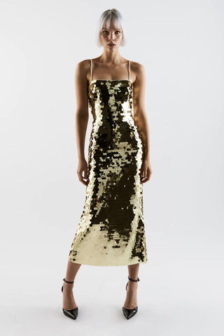 Alice Payetler Slip Midi Elbise