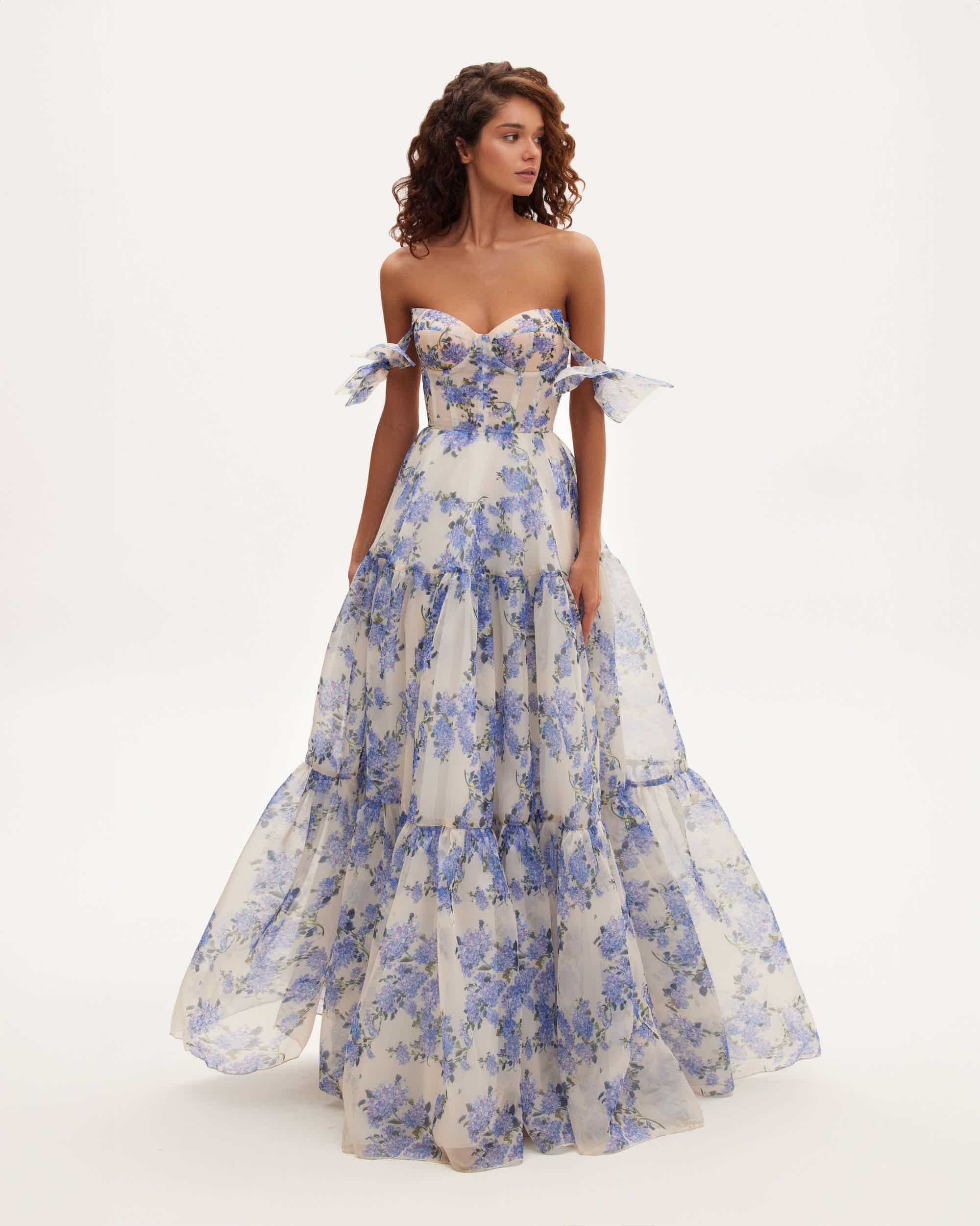 Flora Serenad Maxi Elbise