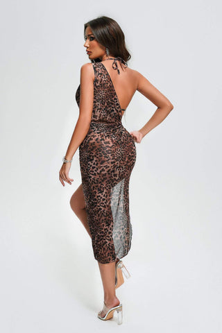 Zaka Leopard Üç Parça Bikini Takımı