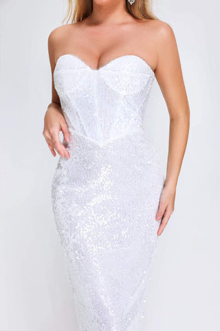 Xavia Pullu Boru Elbise