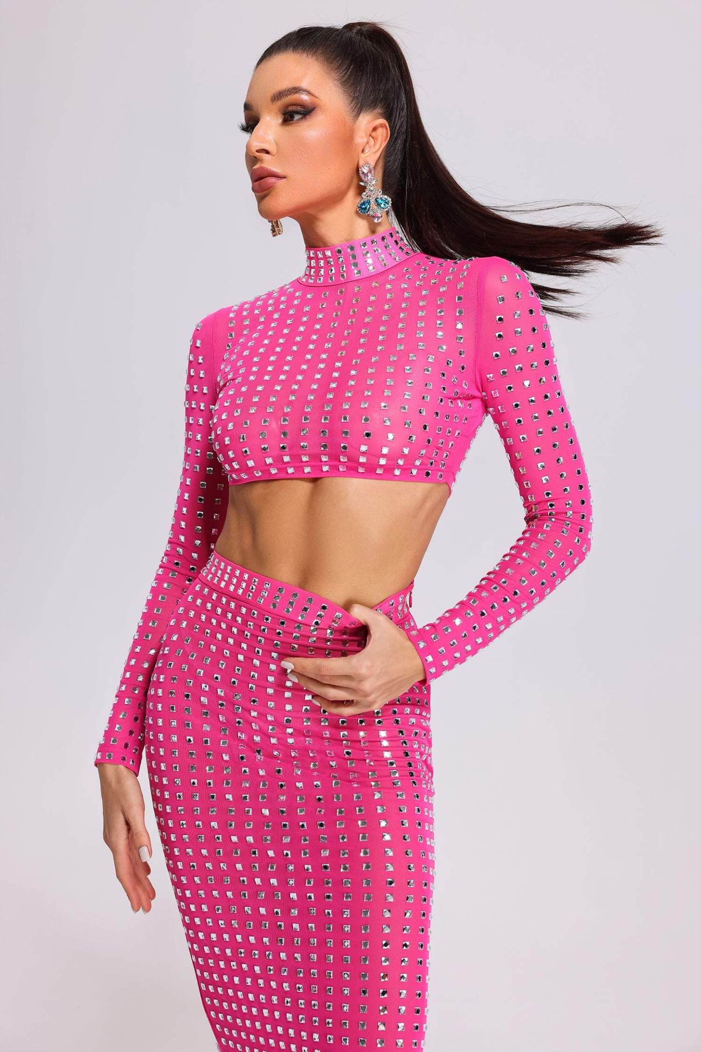 Elizabeth Taş Detaylı File Takım