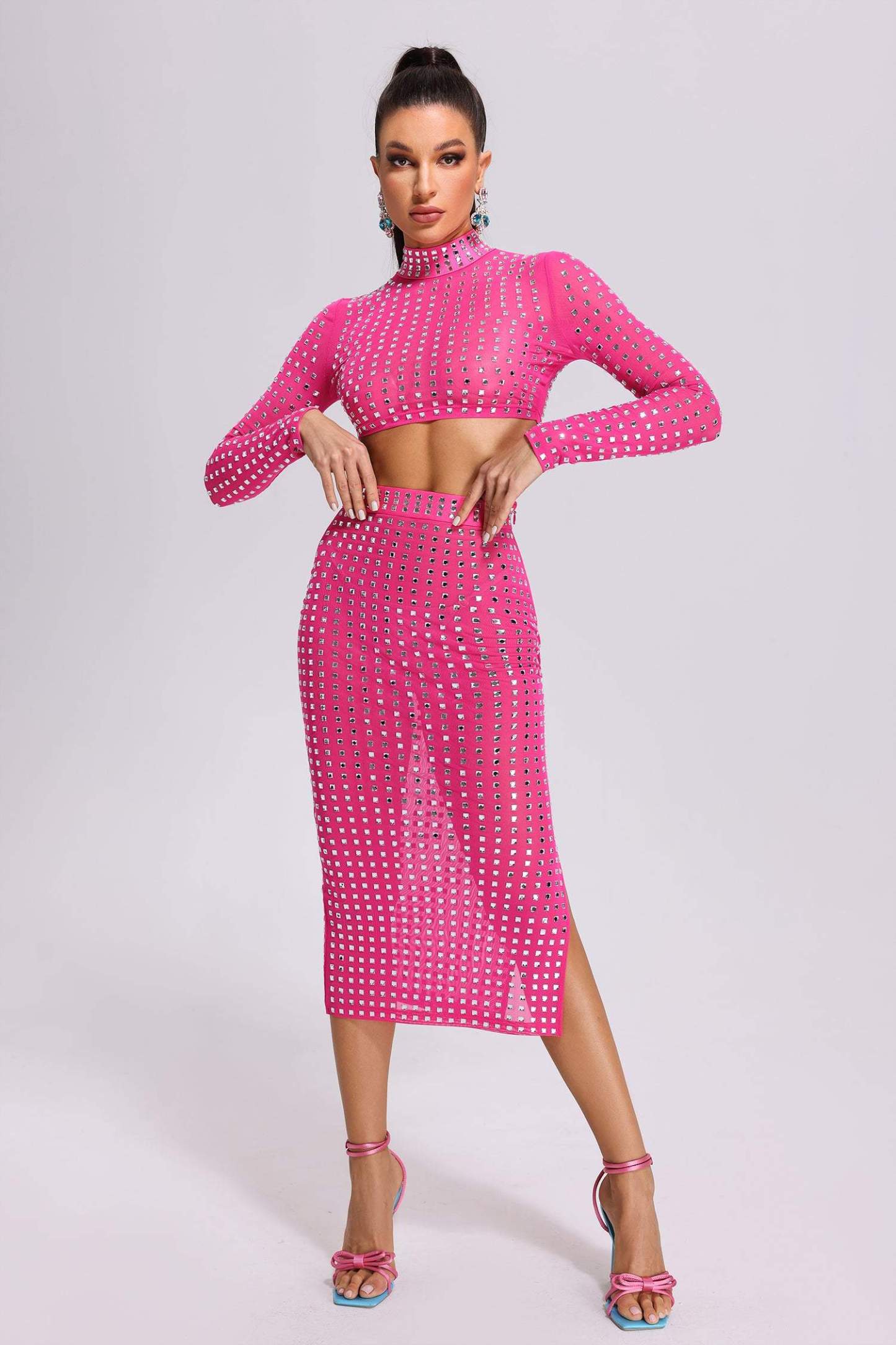 Elizabeth Taş Detaylı File Takım