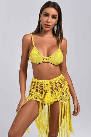 Karla Örgü Bikini Takımı