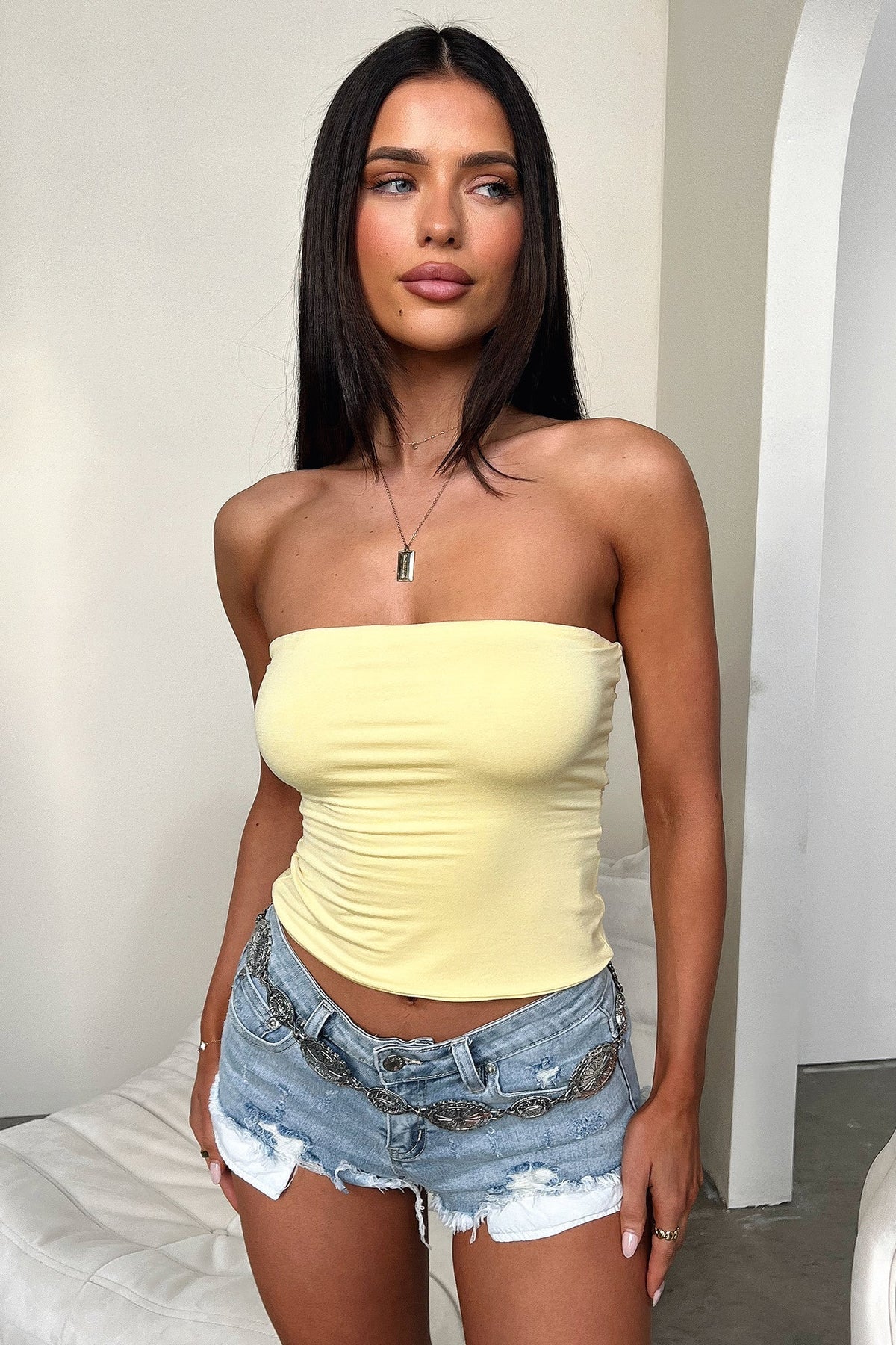 Myah Top - Sarı