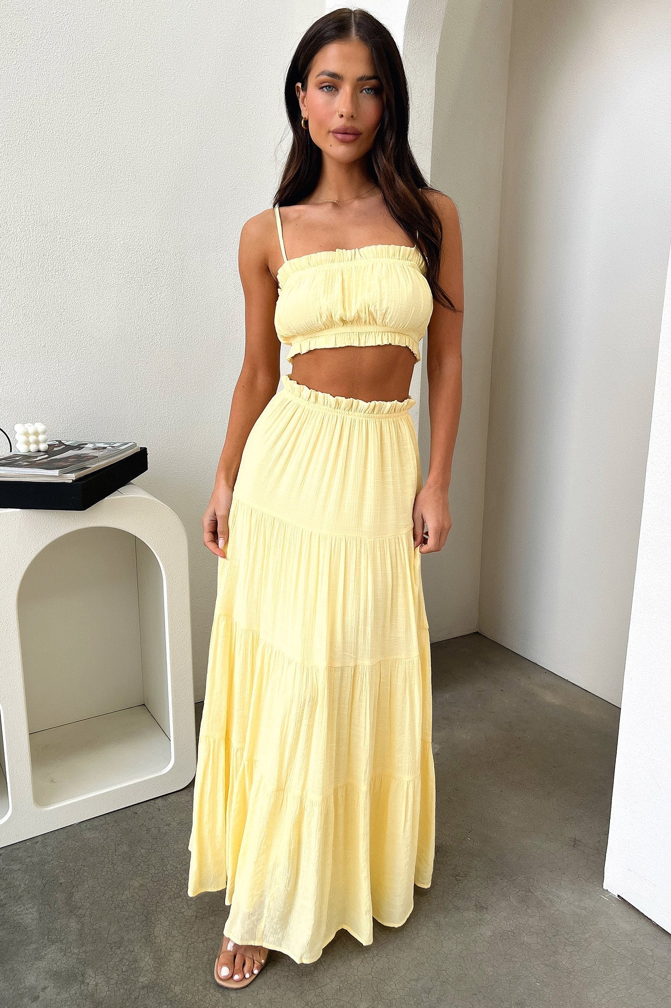 Selina Crop - Sarı