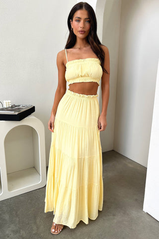 Selina Crop - Sarı