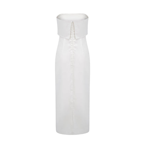 Zafiritha midi elbise